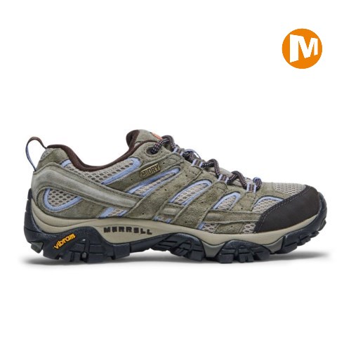 Dámské Trekové Boty Merrell Moab 2 Waterproof Olivy Zelené (CZ. POHYF)